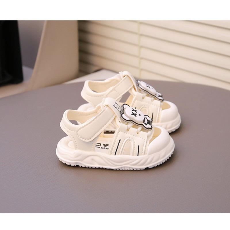 Soft-soled baby sandals summer breathable baby toddler shoes non-slip bag head sandals children anti-kick casual sandals