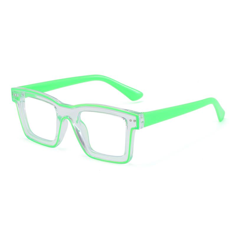 

Anti-Blue Light Glasses Colorful Square Eyewear Women Fashion Luxury Eyeglasses Blue Light Blocking Man Lady Computer Eyeglas