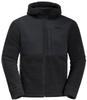 Jacket Jack Wolfskin Felslicht Hooded Jacket Men Black