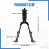 Double Leg Bike Kickstand Bicycle Bracket Rack Anti Slip Middle Stand Cycling Parking