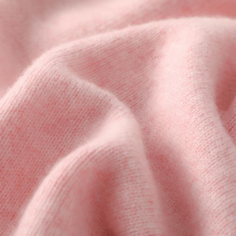 Women's Cashmere Sweater Qinghe Cashmere 100% Cashmere Women's Autumn and Winter Cashmere Sweater Soft and Warm