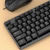 K15 Corded Computer Keyboard Ergonomic Typing Solution With Premium ABS Material For Work and Play