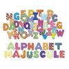Magnets Alphabet Majuscule : 56 Pièces En Bois