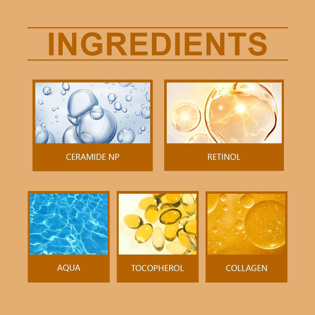 HOYGI Retinol Facial Moisturizing Cream Gentle Moisturizing Care Facial Skin Moisturizing Daily Application Cream