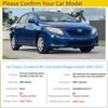 Chrom Türgriffabdeckung Zierleisten Set für Toyota Corolla 2010 Zubehör E140 E150 2007~2013 Autostyling Aufkleber 2008 2009 2011 2012