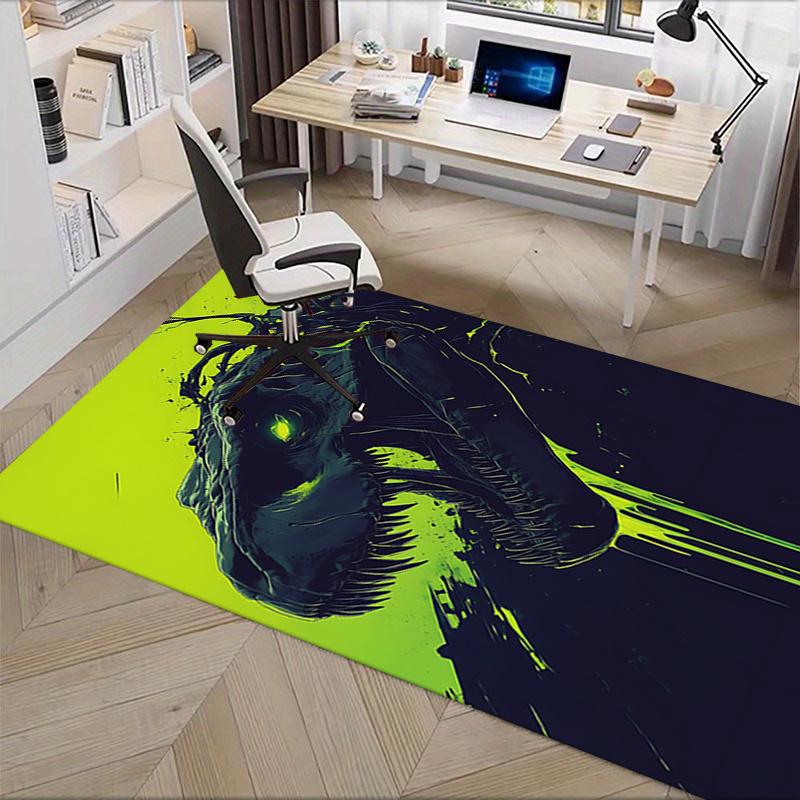 Charming Dinosaur Chair Mat Office Carpet for Home Decor, Sofa Rug Gift, Suitable for Bedroom, Living Room, Various Rooms
