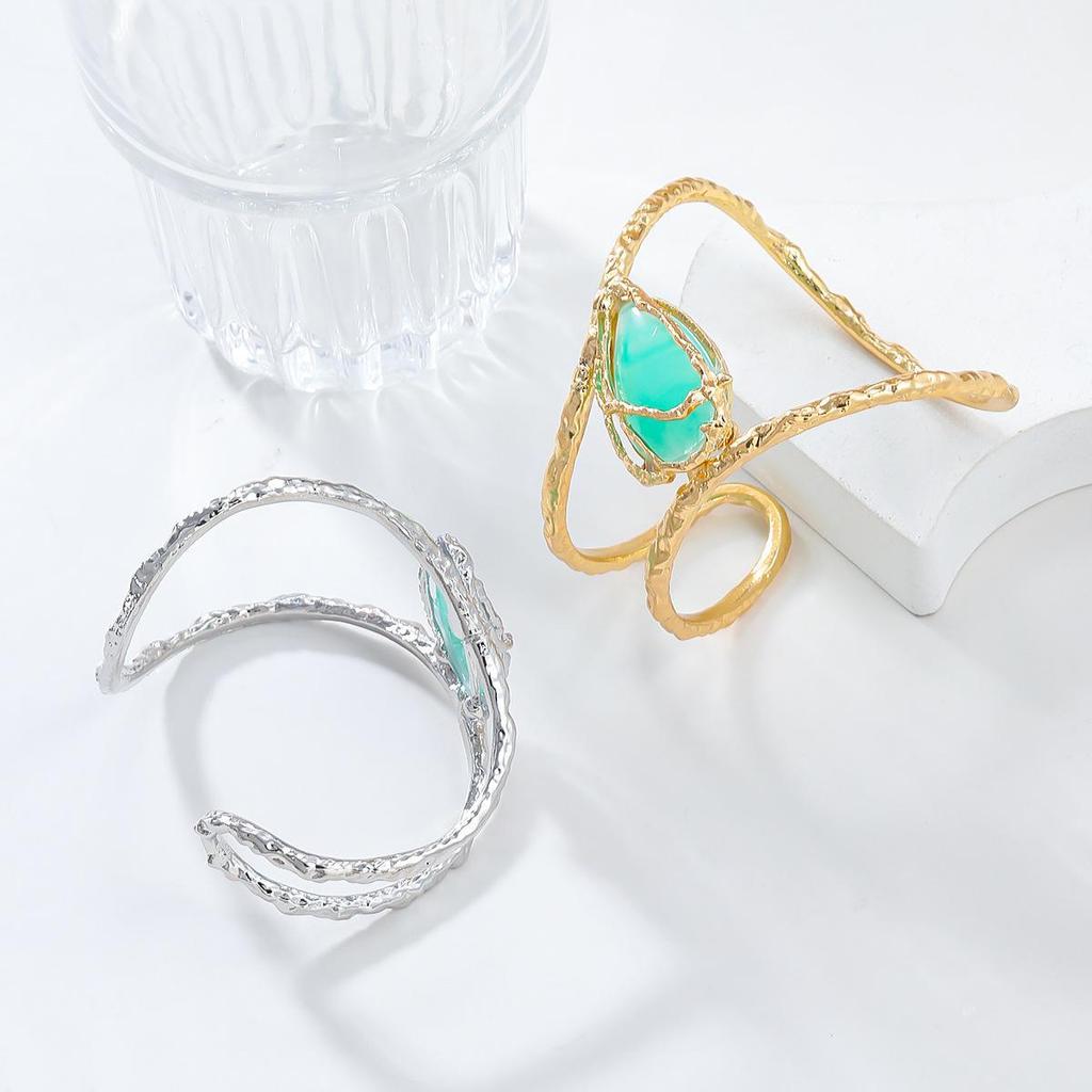 Trendy Summer Alloy Bracelet: European & American Hip-Hop Jewelry for Women