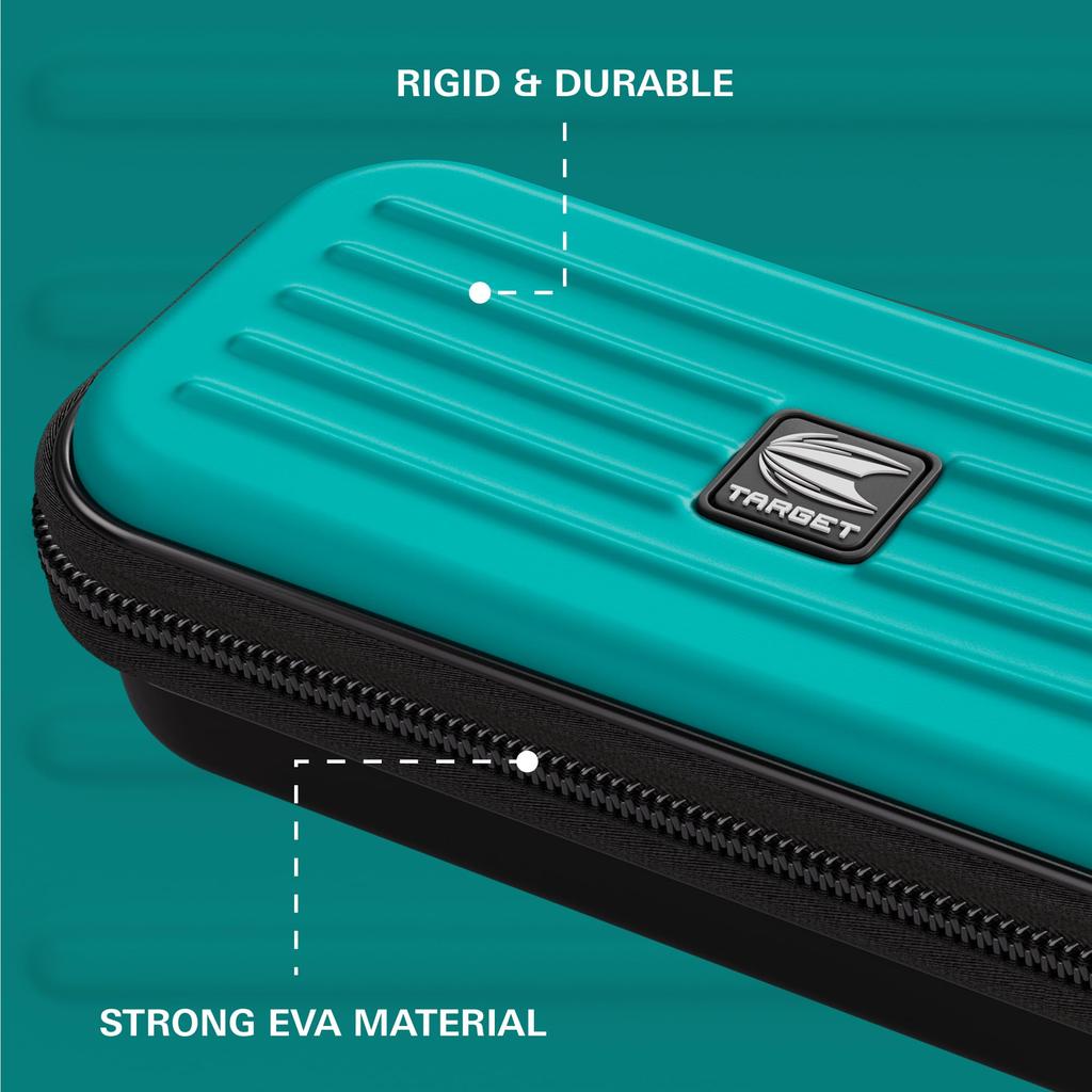 TARGET Takoma Wallet Aqua Case for 3 Darts and Accessories