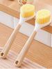 Long Handle Pot Brush Household Dishwashing Pot Brush Dishwashe Utensils Non-stick Brush Descal Grease Non-stick Pan Clean Brush