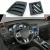 Dashboard Side Air Vent Outlet Cover Trim Bezels for Dodge Charger 2006-10 Black