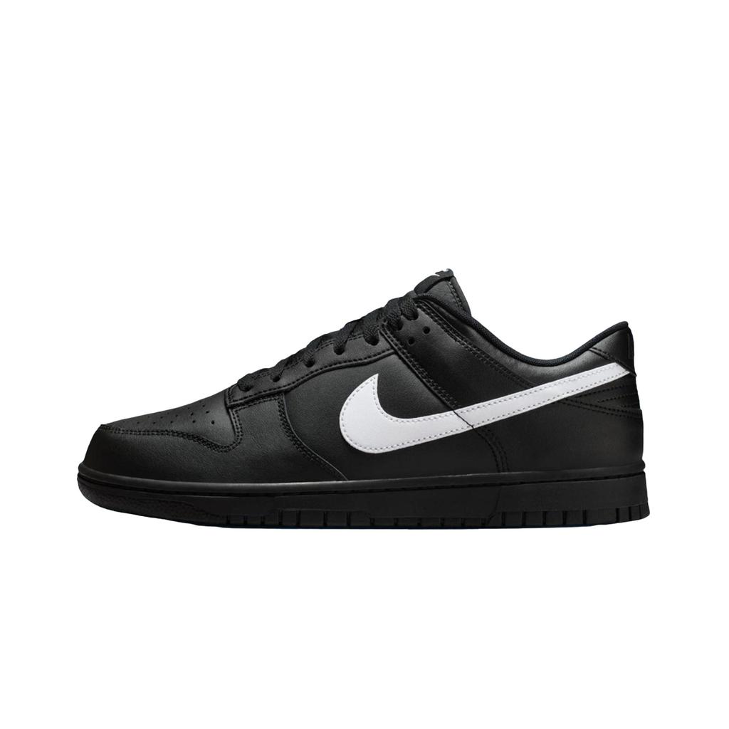Nike Dunk Noir Or Motif Brillant Cuir Antidérapant Résistant à l'Abrasion Basse Top Chaussures de Skateboard Unisexe IO7606-010(team1490-)
