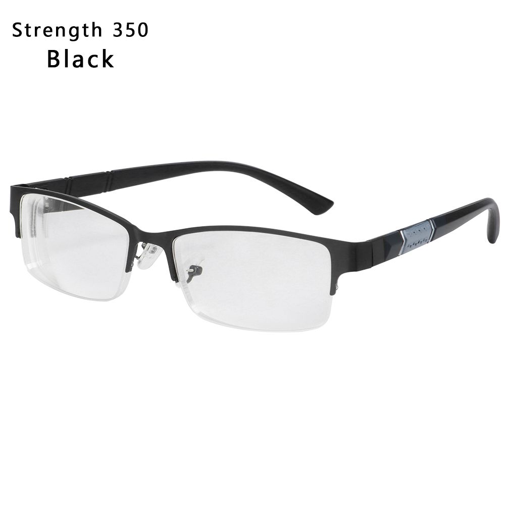 Fashion Metal 0~600 Diopter Ultra Light Resin Vision Care Reading Glasses Eyeglasses Myopia Glasses