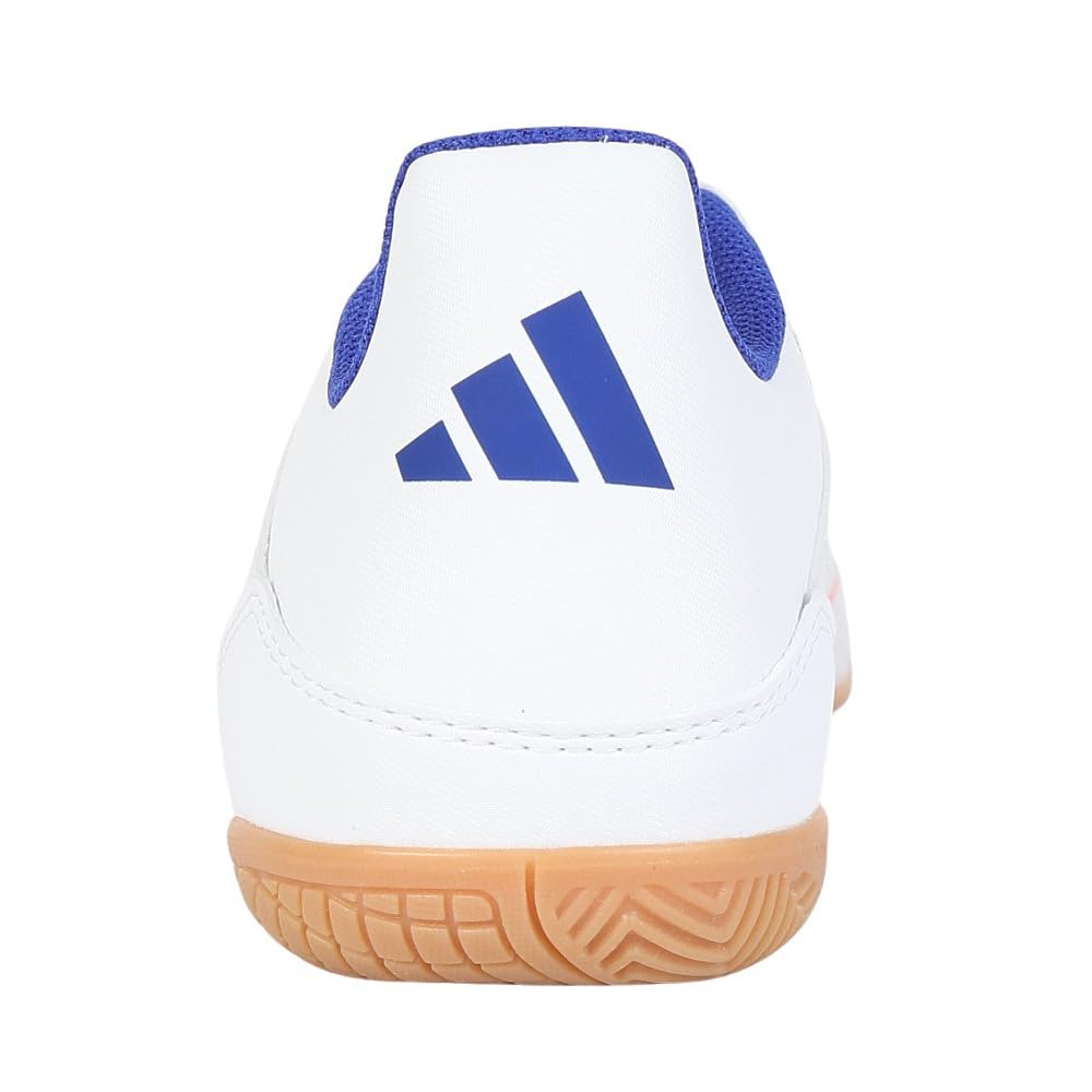 Adidas F50 Club IN Futsal Unisex Footwear Blue Size Cm Shoes, Adult, NIR10, White/Solar Red/Lucid (JH7242), 28.0