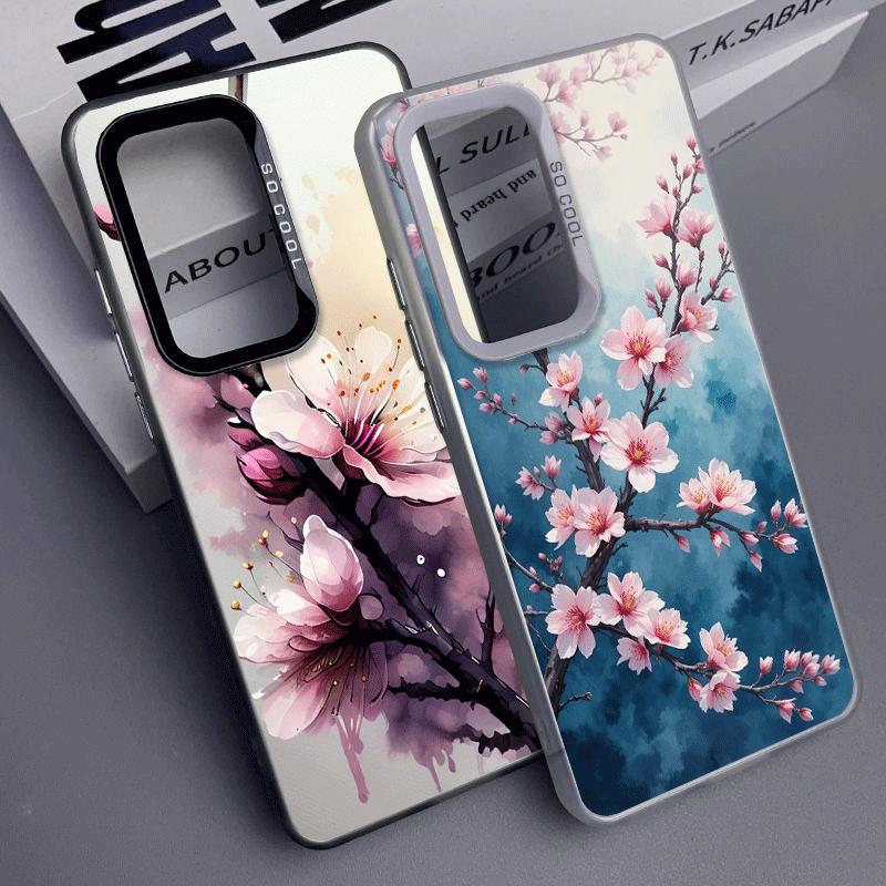 Cherry Blossom Sakura Fashion Shockproof Phone Case for Samsung A17 A16 A15 A14 A37 A57 A36 A56 A26 A35 A55 A25 A34 A54 A24 A13
