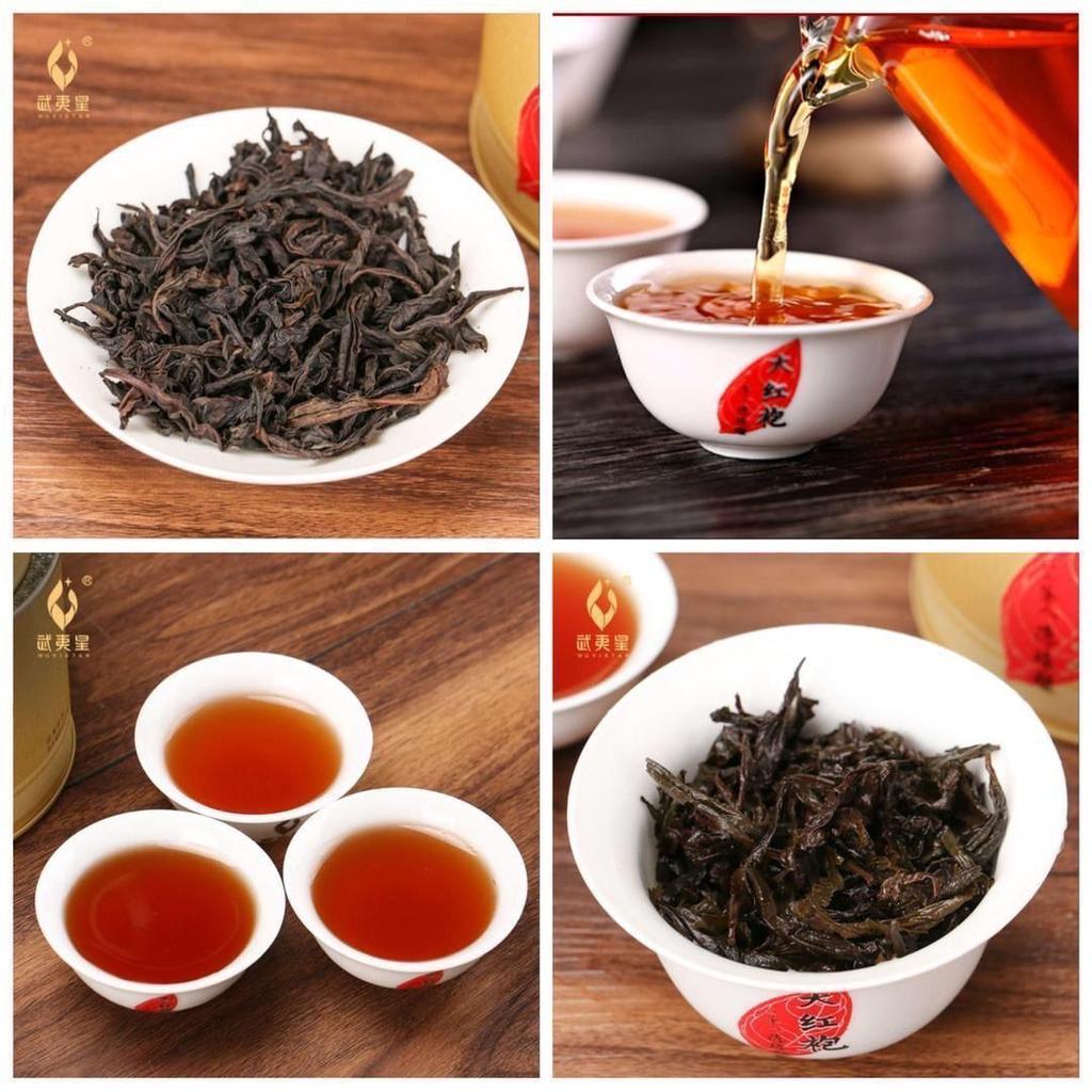 Wuyi Rock Tea Da Hong Pao Oolong 50g Gold Can Rich Flavor Small Bags Premium
