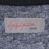 Yohji Yamamoto Cashmere Blend Long Sleeve Long Cardigan 2 Black Women Used