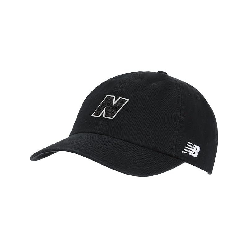 

[New Balance] unisex hat 6 Panel Block N Snackback Cap (LAH51005) BK (black)