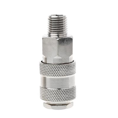 Reliable Air Line Couplings Metal 1/4Inch Male Fast Release Female Fitting for All Your Air Power Needs