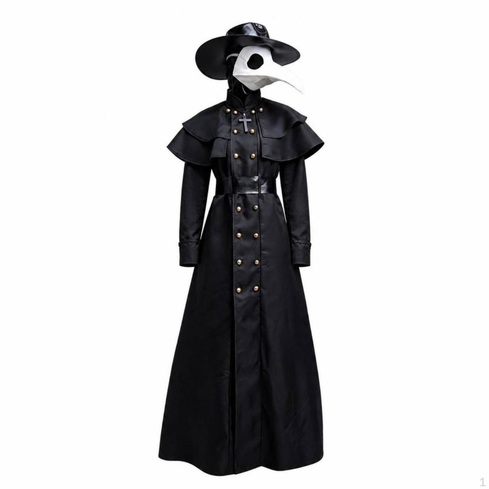 Plague Doctor Costume Full Set Outfit