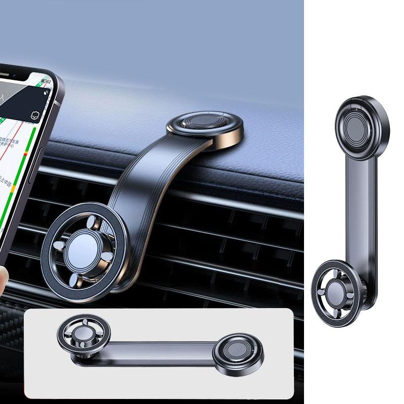 Oboustranná přísavka Magnetický držák Líný Multifunkční Skládací Úložný Držák na telefon do auta Vakuová přísavka Držák na telefon