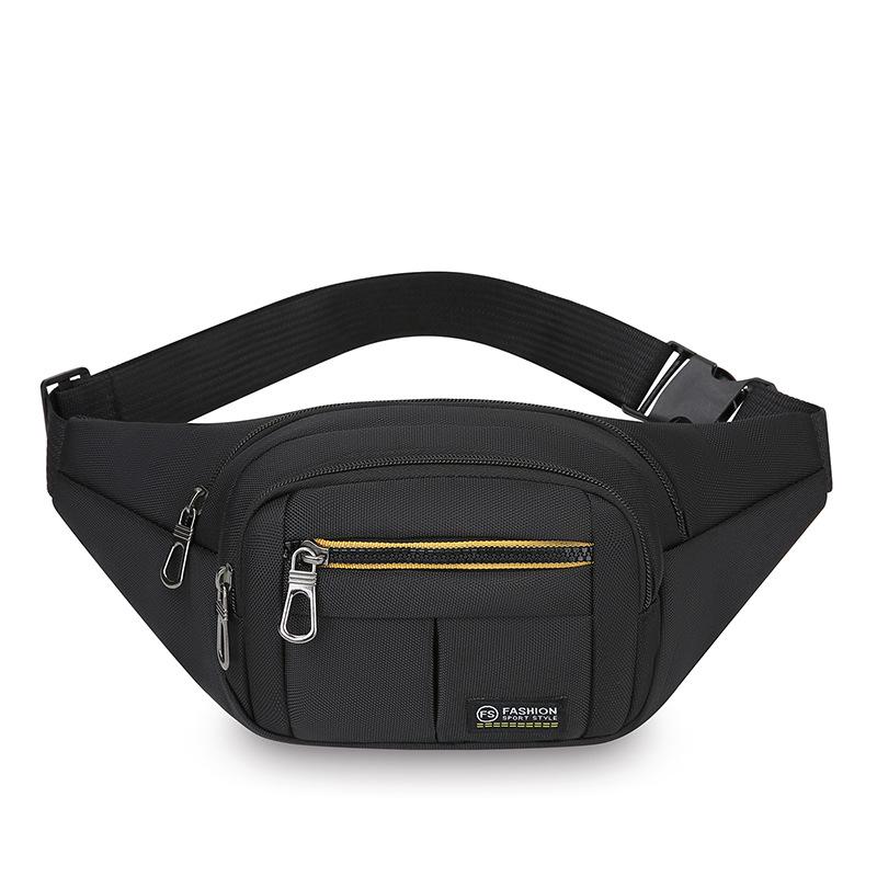 Multifunctional Portable Sports Purse Outdoor Leisure Simple One-shoulder Messenger Bag Large Capacity Portable Fashion Chest Bag Male
