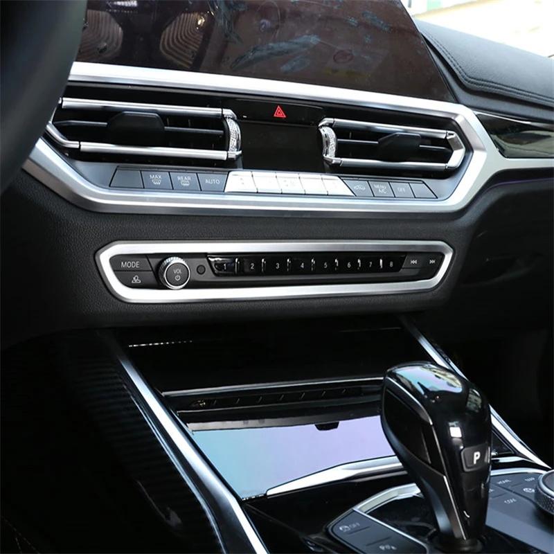 Car Styling Consola Centrală Volum Cadru Decorativ Absorbant Decorat Pentru BMW Seria 3 G20 G28 Interior