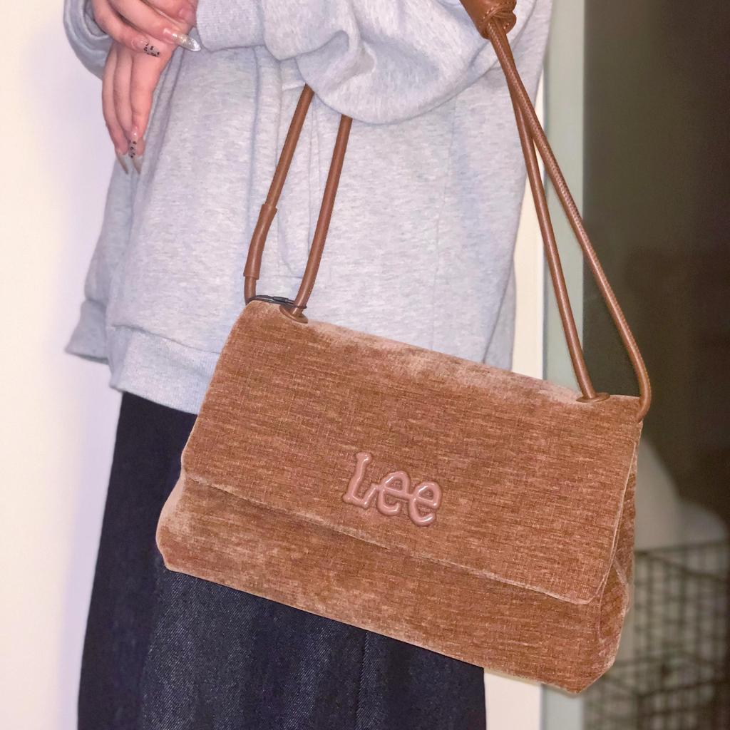 New Lee Fabric Shoulder Bag Regular Women's Wheat Brown LE240124M-301