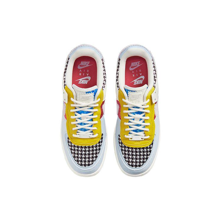 Nike Dámské tenisky Air Force 1 Shadow Patchwork Vícebarevné Plachetnicová Vodíkově modrá DM8076-100