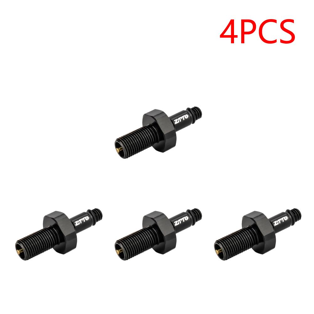 Bicycle Air Rear Shock Absorber Valve Adapter Aluminum Alloy Bike Rear Gallbladder Inflation Nozzle Tool Bicycle Accessories
