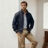 Men's Spring & Autumn Outdoor Stand Collar Zipper Jacket - Solid Color