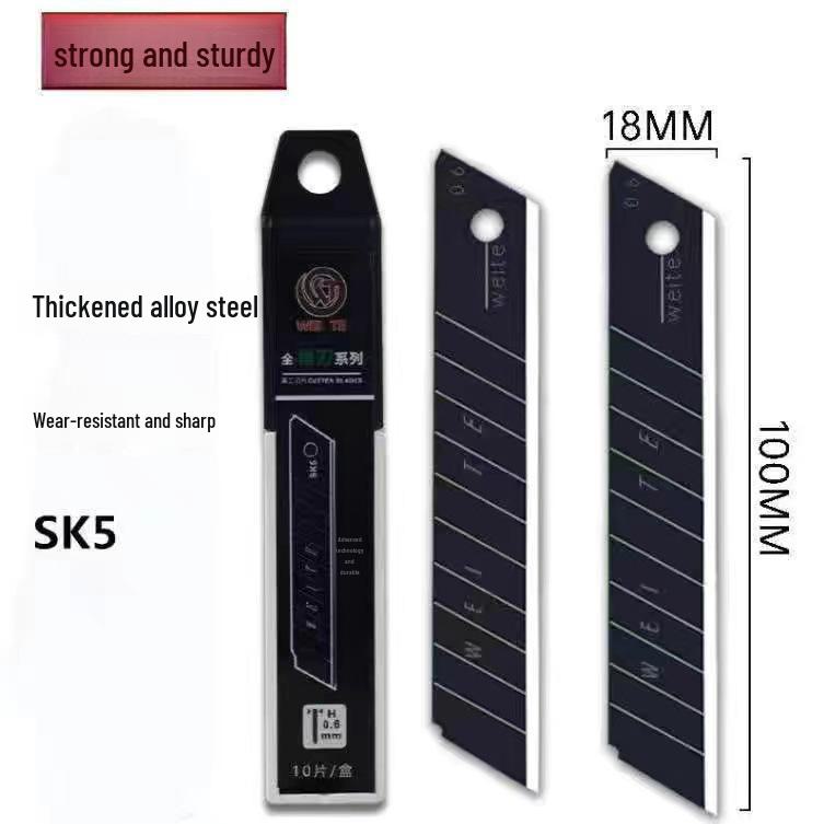 

Сверхпрочный прорезиненный нож из нержавеющей стали - промышленный резак для обоев и бумаги