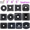 3/4/5 Inch Home Audio Column Speaker Tweeter Horn Tube with Plastic Shell