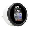 85mm Digital GPS Speedometer Knots MPH KMH LED Backlight Antifog IP67 Waterproof for 9 To 32V Boat Yacht Car Motorcycle