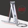 1pc Foldable Ultra-Thin Portable Stainless Steel Nail Toe Cutter, Trimmer Scissor Manicure Pedicure Tool Fingernail Clipper