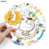 10 30 50PCS Mixed Cartoon Cute Duck Stickers Animals DIY Helmet Skateboard Laptop Motorcycle Graffiti Sticker Decals Kids Toy F5