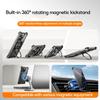 Eary for iPhone 16 Pro Max Bat Phone Case for Magsafe 360°Rotation Kickstand Metal Frameless Military Grade Shockproof Cover