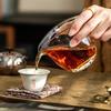Japanese Irregular shaped Fair Cup High Borosilicate Heat-resistant Glass Tea Dispenser Chahai Kung Fu Tea Set