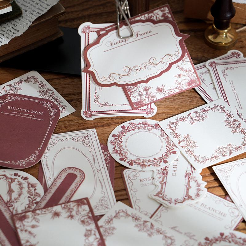 Twilight Relief Memo Pad: Mountain and Field Collection - 30 Artistic DIY Sheets, 8 Retro Designs