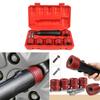 Car Wheel Hub Studs Cleaning Tool Set Efficient Rusts  Remover with Storage Box 9pcs for Use In DIY & Professional Setting