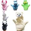 Children Tell Story Prop Hand Toy Fingers Puppets Finger Dolls Big Hand Puppet Animal Plush Toys