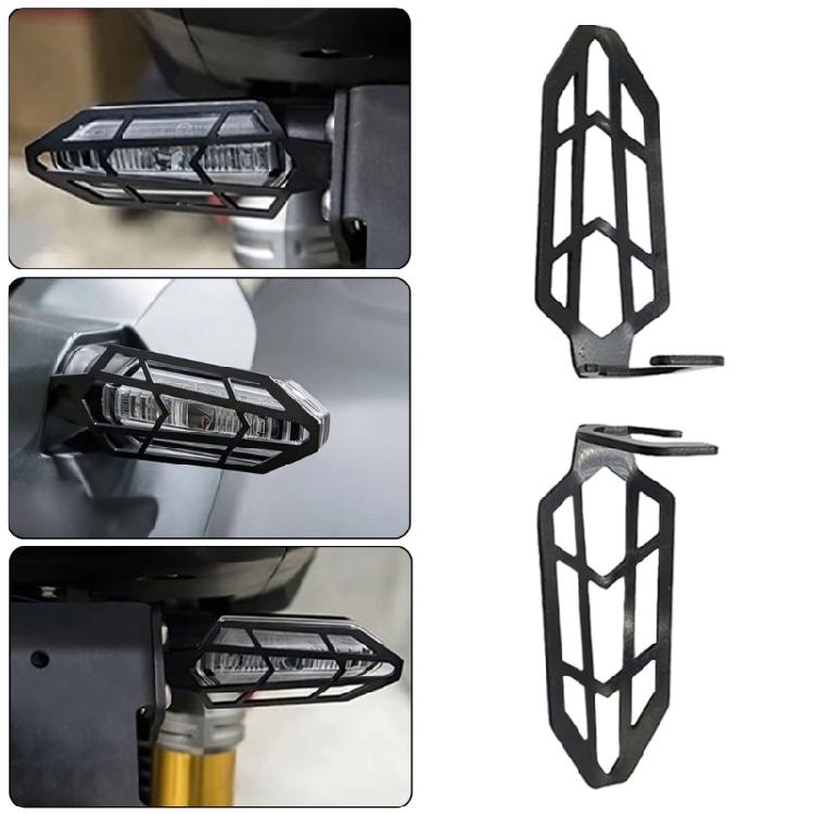 Motorbike Modification Accessories Turn Signal Light Protection Shield Guard Cover Turn Signal Indicator Aluminum Cover