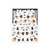 Kou Yan Halloween Cartoon Series Nail Art Stickers – Cute Ghost & Spider Embossed Designs