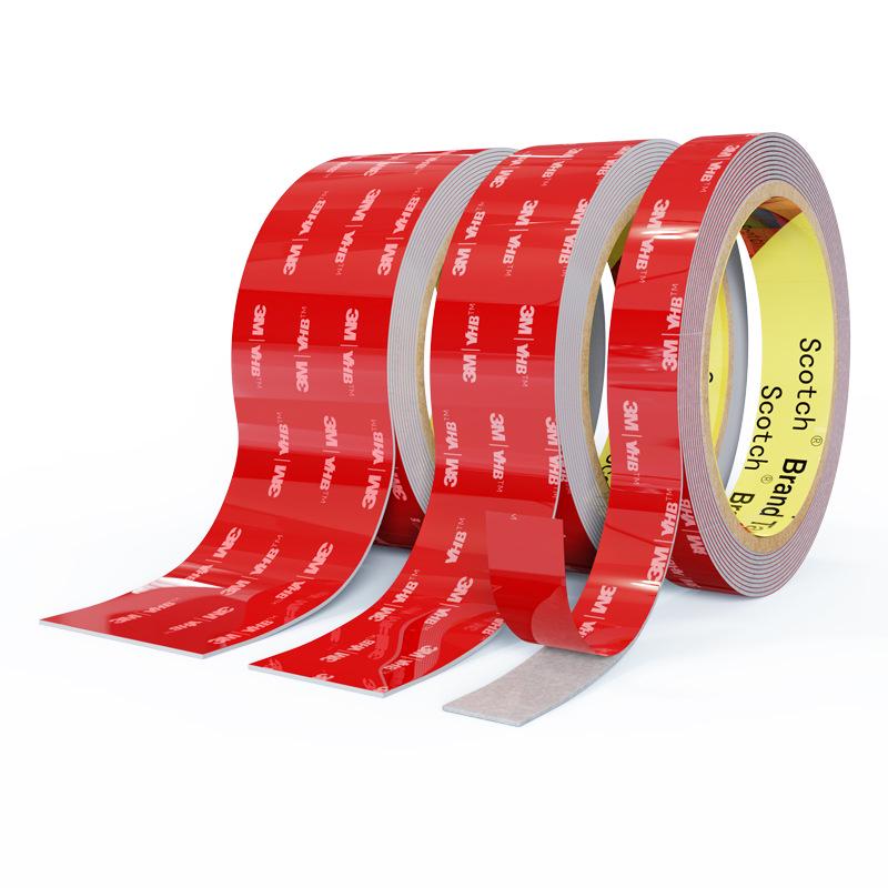 3M Waterproof Strong Adhesive Double-Sided Tape, Temperature-Resistant, No-Trace, High-Viscosity Foam Roll (Large, 5608)