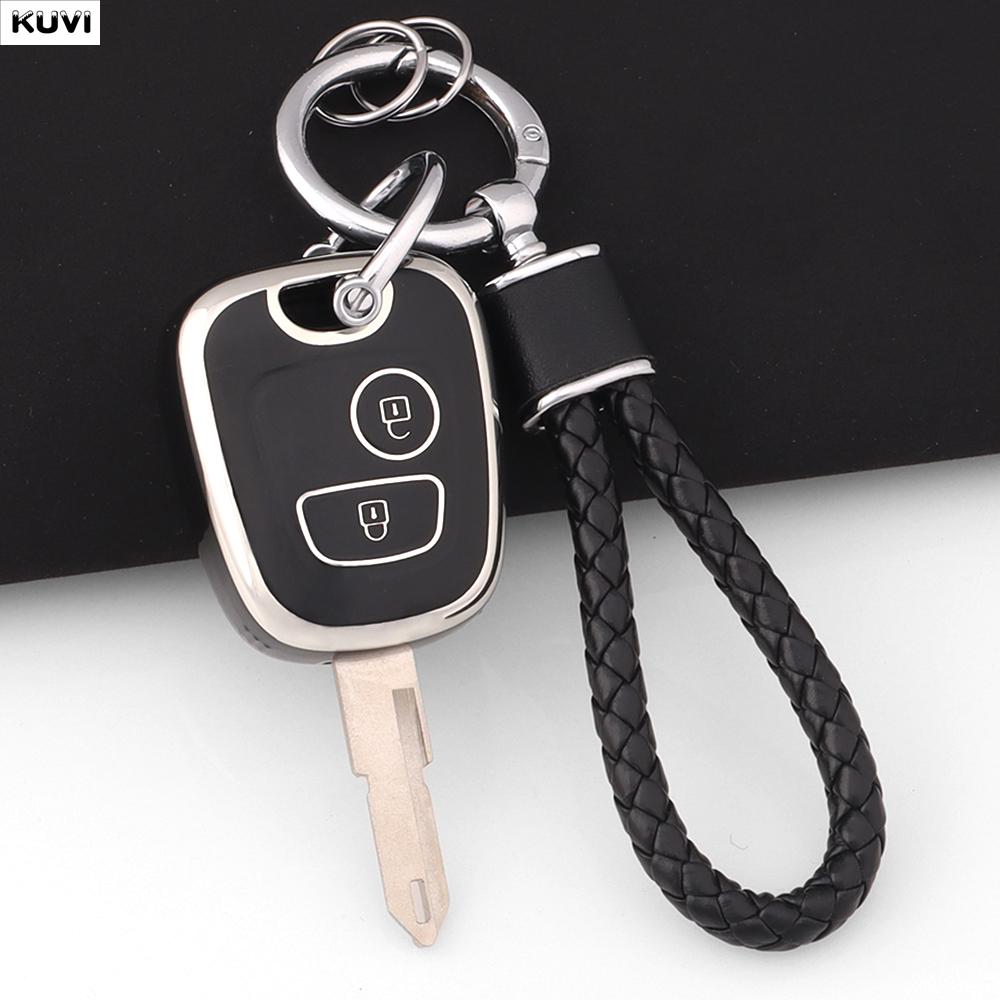 2 Button Tpu Car Remote Key Case Cover Shell Fob Keychain For Peugeot 107 206 207 307 For Citroen C1 C2 C3 C4 For Toyota Aygo