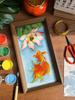 DIY Cloisonné Enamel Kit: Jingtai Blue Intangible Heritage Painting