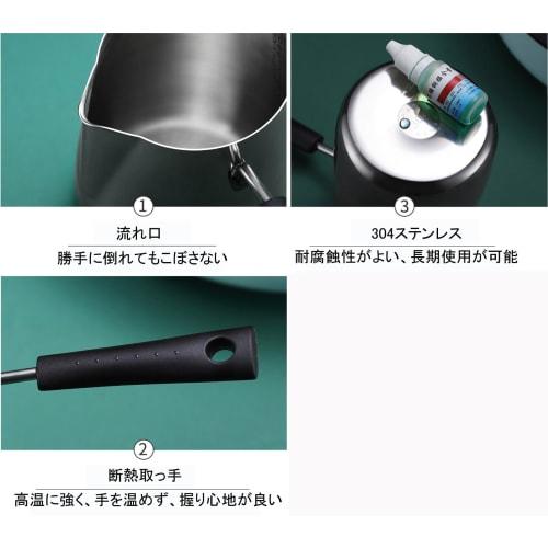 SHAWIN Deep Fryer, Deep Fryer, Milk Pan, Suitable for Single-Person Use, Easy to Clean, Mini, Deep Fryer, Includes Tongs, Oil Drainer, and Colander, O