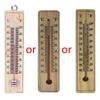 DC4V-30.0V Wall Hang Thermometer for Indoor Outdoor Garden House Office