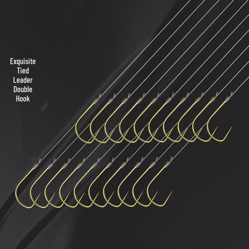 Oeny Pre-tied Double Fishing Hooks