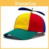 Block Propeller Color Baseball Cap Sun Protection Breathable Duckbill Gift Hat