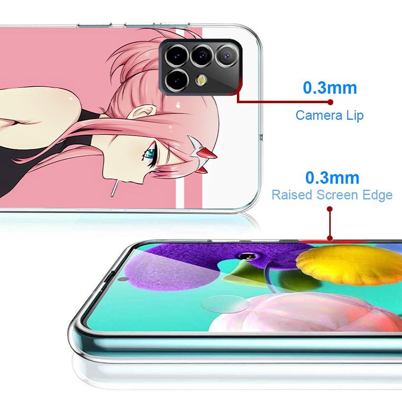 Zero Two Darling In The Franxx 02 Phone Case For Samsung Galaxy A17 A37 A57 A16 A26 A36 A56 A15 A25 A35 A55 A14 A24 A34 A54 A13